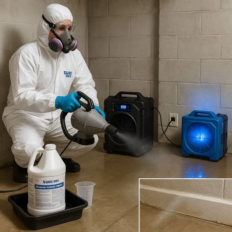 Sanitization and Odor Removal process in South Laurel, MD