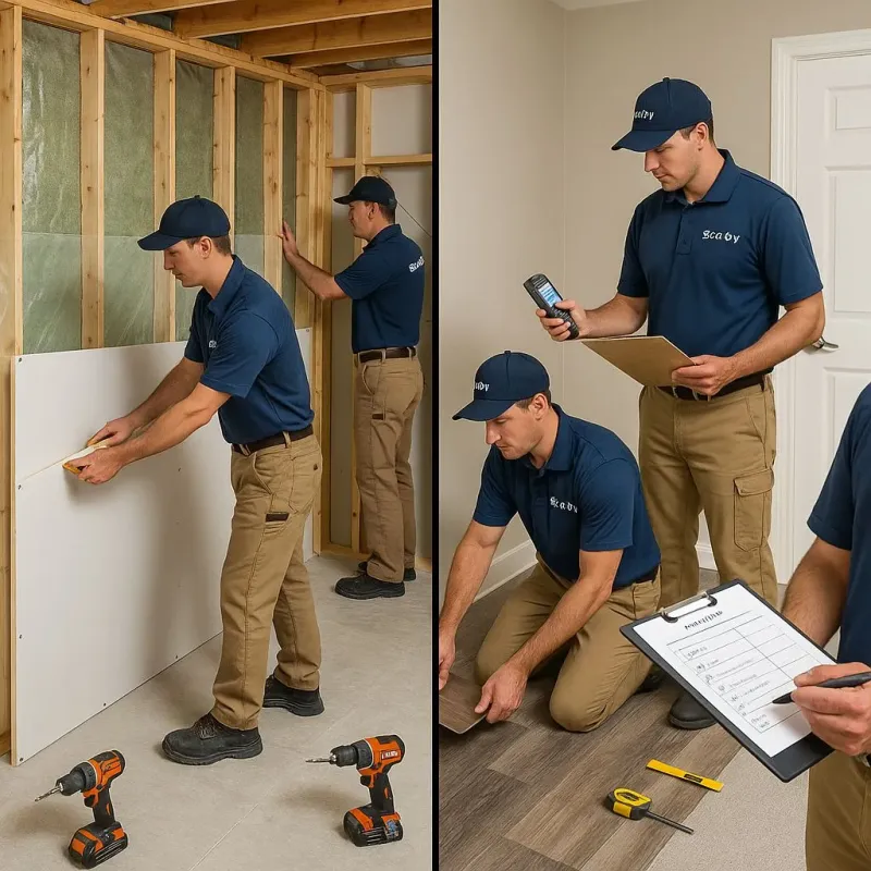 Repairs and Reconstruction process in South Laurel, MD
